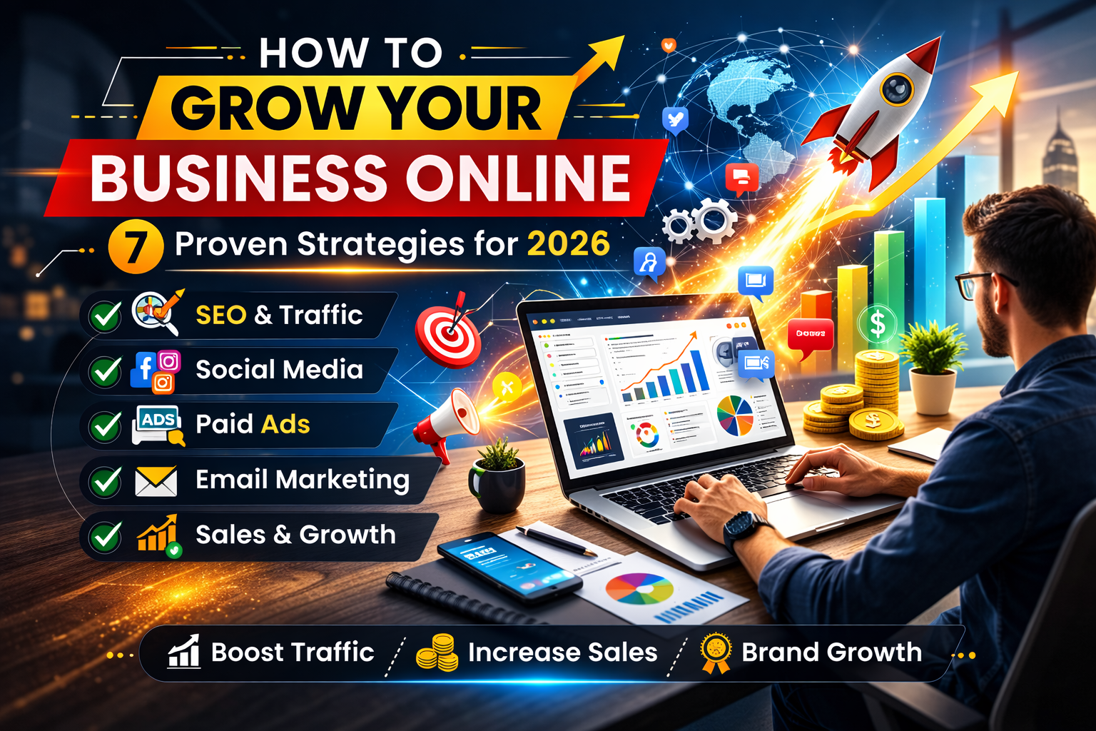 How to grow business online