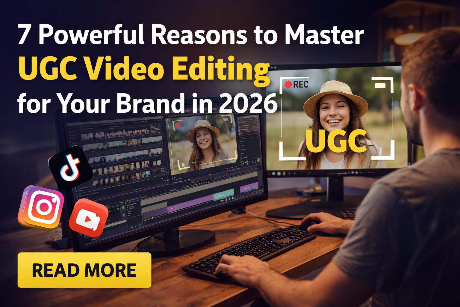 UGC video editing