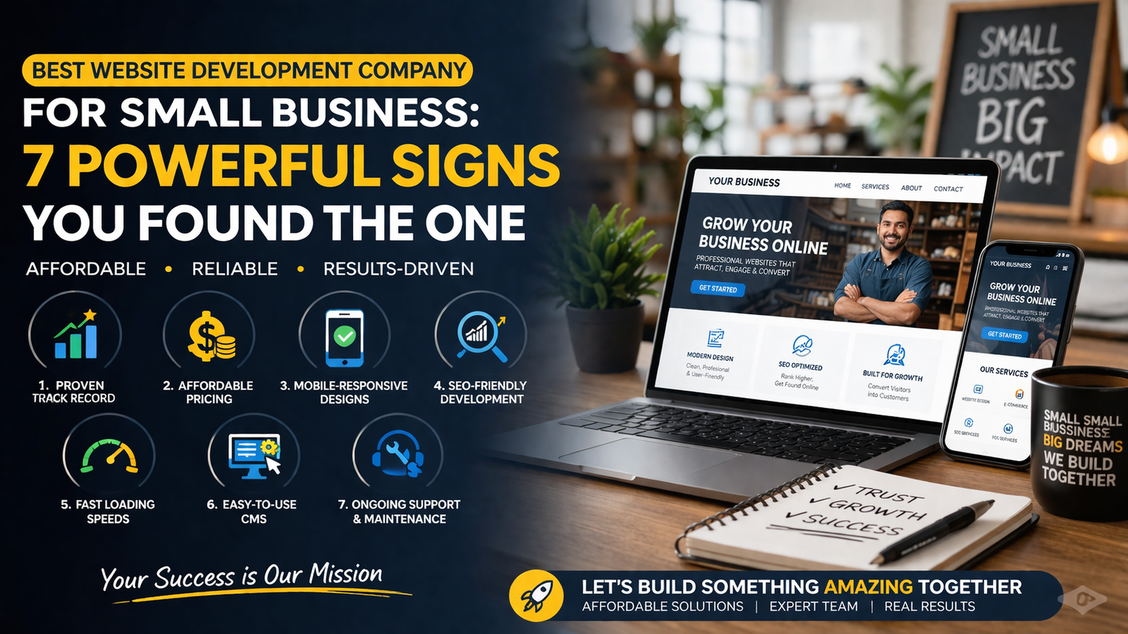 Best website development company for small business